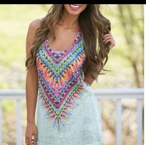 Pink Lily Brand New Tank